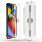 Spigen Glas TR EZ Fit grūdintas stiklas iPhone 13/14/16e (2 vnt.)