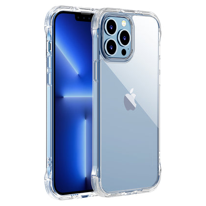 Joyroom Defender dėklas iPhone 13 Pro Max – skaidrus su stovu
