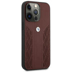 BMW odinis Curve Perforate dėklas iPhone 13/13 Pro – raudonas