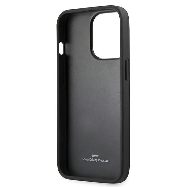 BMW odinis Curve Perforate dėklas iPhone 13/13 Pro – raudonas