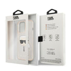 Karl Lagerfeld dėklas iPhone 13/13 Pro – auksinis