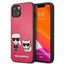 Karl Lagerfeld dėklas iPhone 13 mini – fuksija