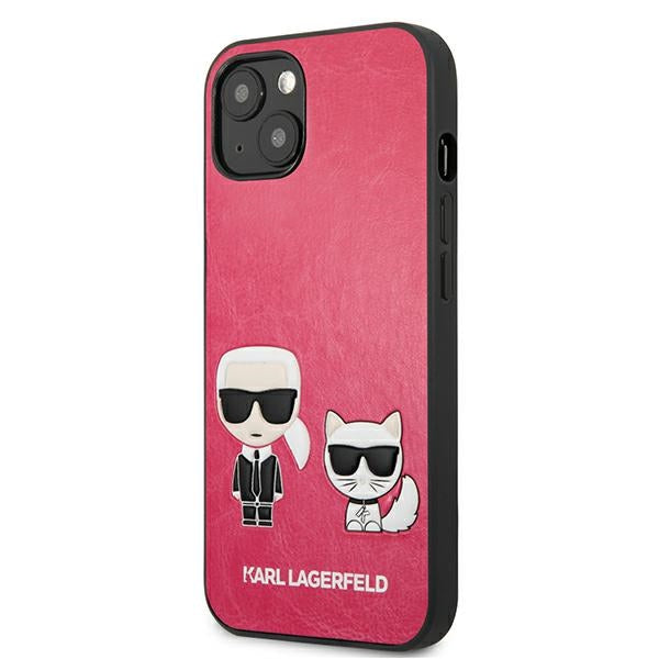 Karl Lagerfeld dėklas iPhone 13 mini – fuksija