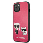 Karl Lagerfeld dėklas iPhone 13 mini – fuksija