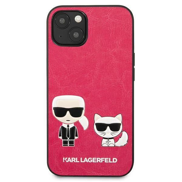 Karl Lagerfeld dėklas iPhone 13 mini – fuksija