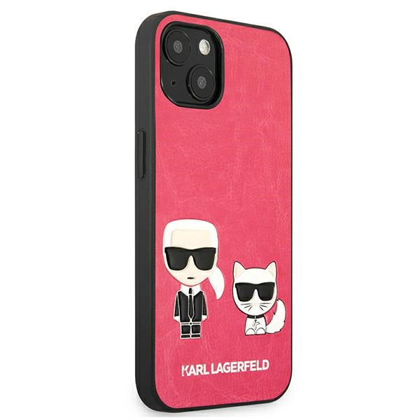 Karl Lagerfeld dėklas iPhone 13 mini – fuksija
