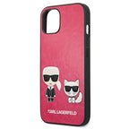 Karl Lagerfeld dėklas iPhone 13 mini – fuksija