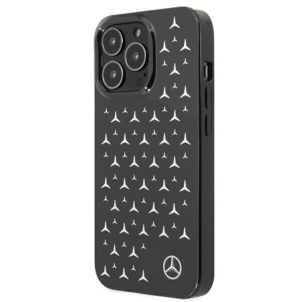 Mercedes-Benz Stars Pattern dėklas iPhone 13/13 Pro – juodas