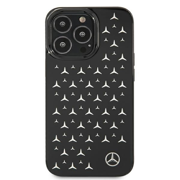 Mercedes-Benz Stars Pattern dėklas iPhone 13/13 Pro – juodas