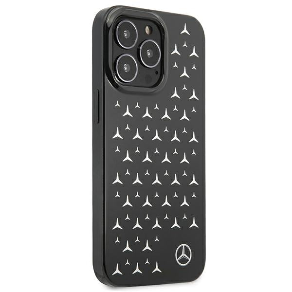 Mercedes-Benz Stars Pattern dėklas iPhone 13/13 Pro – juodas