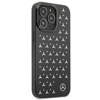 Mercedes-Benz Stars Pattern dėklas iPhone 13/13 Pro – juodas