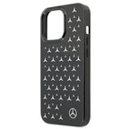 Mercedes-Benz Stars Pattern dėklas iPhone 13/13 Pro – juodas