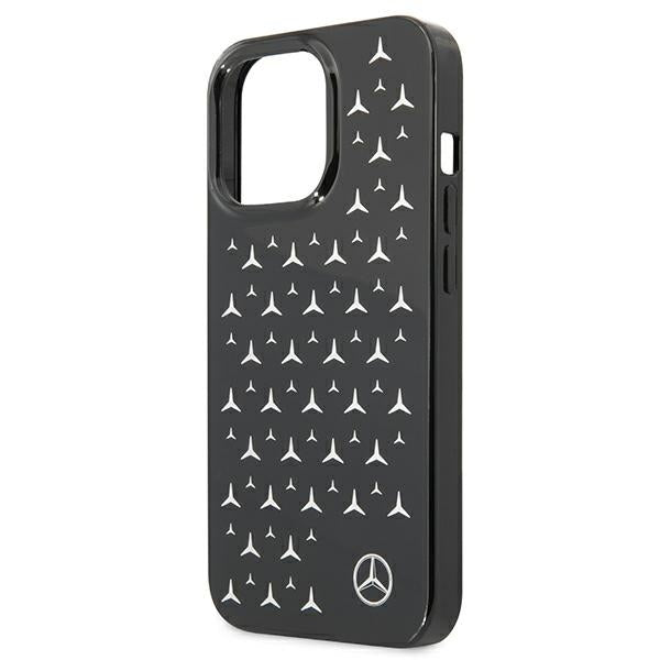 Mercedes-Benz Stars Pattern dėklas iPhone 13/13 Pro – juodas