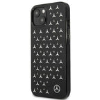Mercedes-Benz Stars Pattern dėklas iPhone 13 mini – juodas