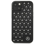 Mercedes-Benz Stars Pattern dėklas iPhone 13 mini – juodas
