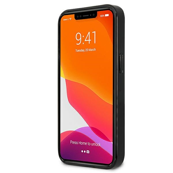 Mercedes-Benz Stars Pattern dėklas iPhone 13 mini – juodas