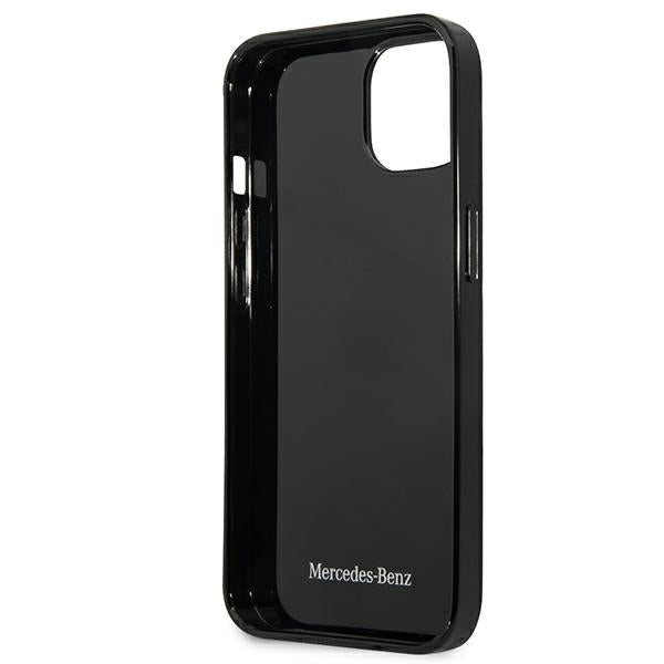 Mercedes-Benz Stars Pattern dėklas iPhone 13 mini – juodas
