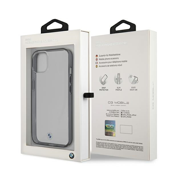 BMW Signature Collection dėklas iPhone 13 mini – skaidrus