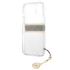 Guess skaidrus dėklas iPhone 13 mini – 4G Strap Charm
