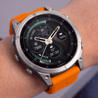 Dirželis Tech-Protect Silicone Garmin Fenix 5X / 5X Plus / 6X / 6X Pro / 7X / 8 / 8 Pro / 9 / 9 Pro (47 mm), oranžinis --...