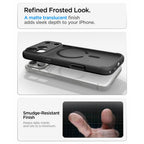 Dėklas Spigen Ultra Hybrid MagSafe iPhone 17 Pro Max / 18 Pro Max, matinis juodas -- iPhone 17 Pro Max, iPhone 18 Pro Max