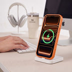 Dėklas Tech-Protect MagPrime MagSafe CC iPhone 17 Pro Max / 18 Pro Max, matinis oranžinis -- iPhone 17 Pro Max, iPhone 18...