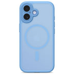Dėklas Tech-Protect MagPeak MagSafe CC iPhone 17, Matte Mist Blue (matinis mėlynas) -- iPhone 17
