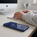 Dėklas Tech-Protect MagFlex MagSafe Samsung Galaxy S26 FE, tamsiai mėlynas -- Galaxy S26 FE