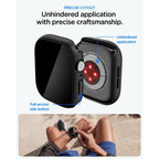 Dėklas Spigen Thin Fit 360 Apple Watch 10 / 11 (42 mm), juodas -- Apple Watch 10 (42 mm), Apple Watch 11 (42 mm)