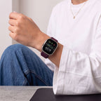 Dirželis Tech-Protect Nylon Pro Apple Watch 8 / 9 / 10 / 11 / 12 / SE / Ultra (44 / 45 / 46 / 49 mm), tamsiai bordo --...