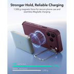 Dėklas ESR Cyber Tough Kickstand MagSafe iPhone 17 Pro Max / 18 Pro Max, bordo -- iPhone 17 Pro Max, iPhone 18 Pro Max