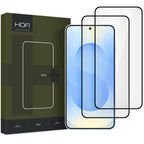 Apsauginis stiklas Hofi Glass Pro+ Galaxy S24 / S25, 2 vnt., juodas -- Galaxy S24, Galaxy S25