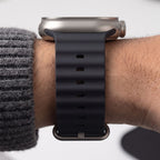 Dirželis Tech-Protect Iconband Pro Apple Watch 8 / 9 / 10 / 11 / 12 / SE / Ultra (44 / 45 / 46 / 49 mm), tamsiai pilkas...