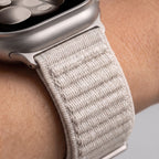 Dirželis Tech-Protect NylonLoop Apple Watch 8 / 9 / 10 / 11 / 12 / SE (40 / 41 / 42 mm), smėlio spalvos -- Apple Watch 8...