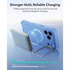 Dėklas ESR Cyber Tough Kickstand MagSafe iPhone 17 Pro / 18 Pro, šviesiai mėlynas -- iPhone 17 Pro, iPhone 18 Pro