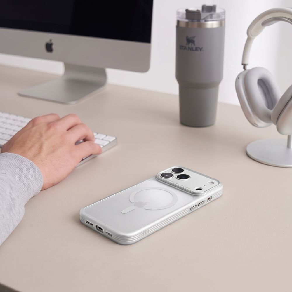 Dėklas Tech-Protect MagPrime MagSafe CC iPhone 17 Pro / 18 Pro, matinis pilkas -- iPhone 17 Pro, iPhone 18 Pro