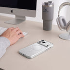 Dėklas Tech-Protect MagPrime MagSafe CC iPhone 17 Pro / 18 Pro, matinis pilkas -- iPhone 17 Pro, iPhone 18 Pro