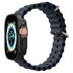 Dėklas Spigen Thin Fit 360 Apple Watch Ultra 1 / 2 (49 mm), juodas -- Apple Watch Ultra (49 mm), Apple Watch Ultra 2 (49 mm)