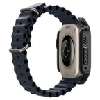 Dėklas Spigen Tough Armor Apple Watch Ultra 1 / 2 (49 mm), juodas -- Apple Watch Ultra (49 mm), Apple Watch Ultra 2 (49 mm)