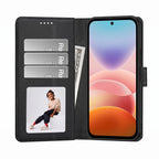 Dėklas Tech-Protect Wallet Xiaomi Redmi 17 4G / 5G, juodas -- Redmi 17 4G, Redmi 17 5G
