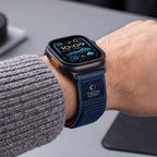 Dirželis Tech-Protect Nylon Elite Apple Watch 8 / 9 / 10 / 11 / 12 / SE / Ultra (44 / 45 / 46 / 49 mm), tamsiai...