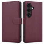 Dėklas Tech-Protect Wallet Galaxy S26 FE, bordinis -- Galaxy S26 FE