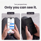 Apsauginis stiklas Tech-Protect Quick Set Spy+ Galaxy S26 FE, privatizuojantis, 2 vnt. -- Galaxy S26 FE