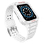 Protect Strap Band skirtas Apple Watch 38/40/41mm šarvuotas dėklas su dirželiu - baltas -- Apple Watch