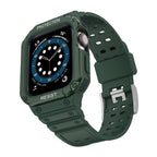 Protect Strap Band skirtas Apple Watch 38/40/41mm Šarvuoto Dėklo Diržełis - Žalias -- Apple Watch