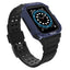 Protect Strap Band skirtas Apple Watch 42/44/45mm Šarvuoto Dėklo Dirželis - Juodas, Mėlynas -- Apple Watch