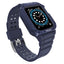 Protect Strap Band skirtas Apple Watch 42/44/45mm šarvuotas dėklas su dirželiu - mėlynas -- Apple Watch