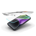 Spigen Glas TR EZ Fit grūdintas stiklas iPhone 13/14/16e -- iPhone 13 / iPhone 13 Pro / iPhone 14 / iPhone 16e