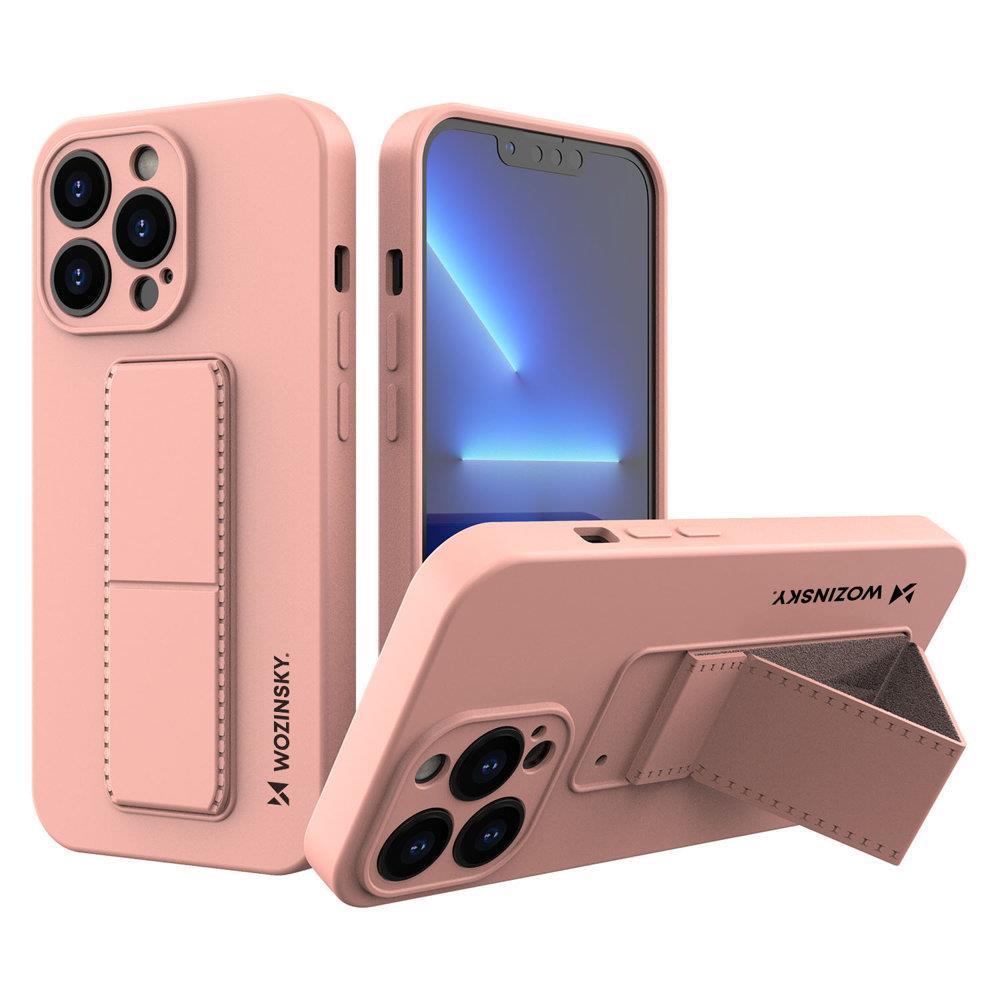 Wozinsky Kickstand dėklas iPhone 13 mini – rožinis