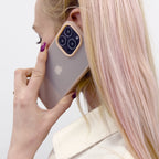 Silikoninis dėklas iPhone 13 Pro Kingxbar Plain – violetinis